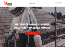 Tablet Screenshot of belala.de